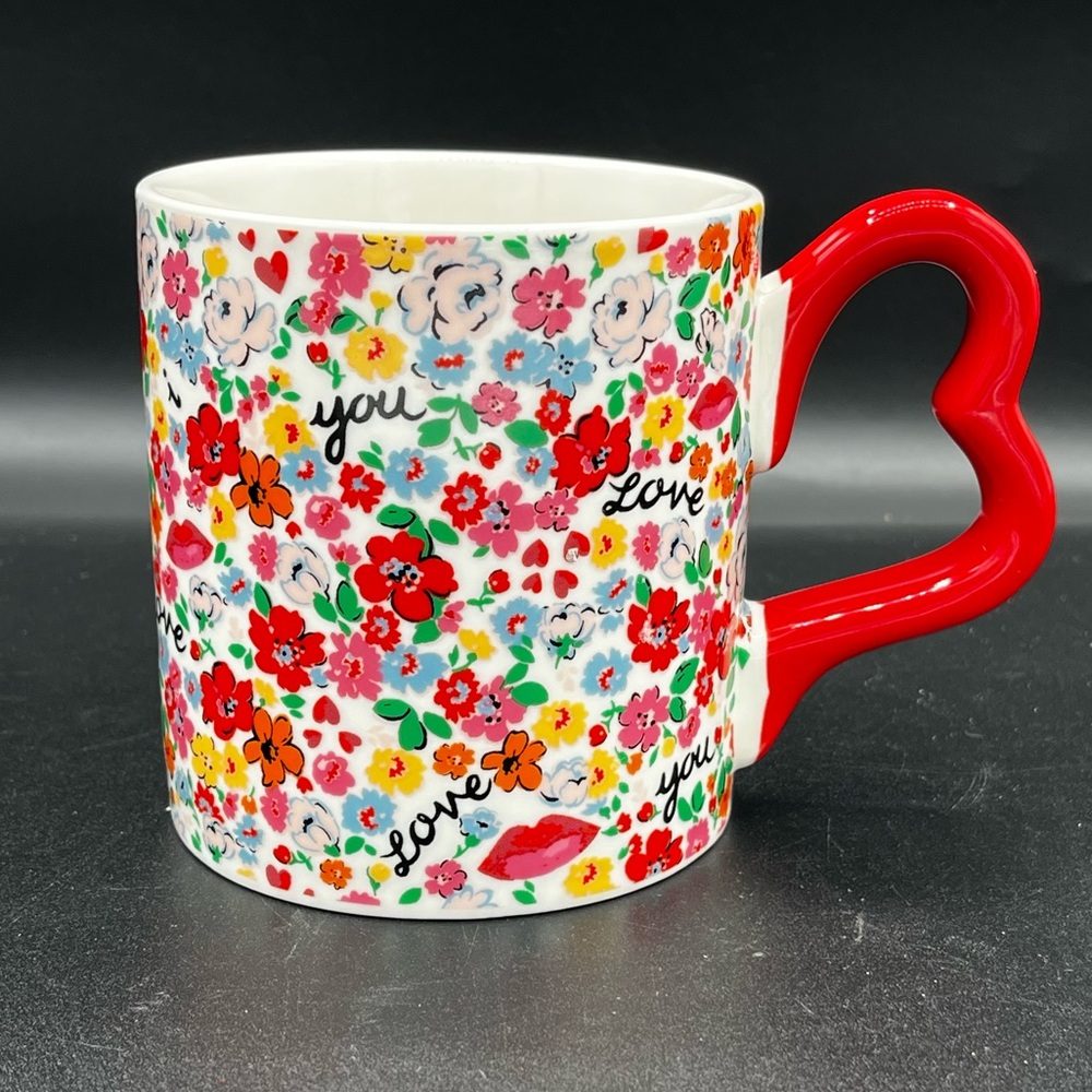 Cath Kidston Floral Heart Love Mug
